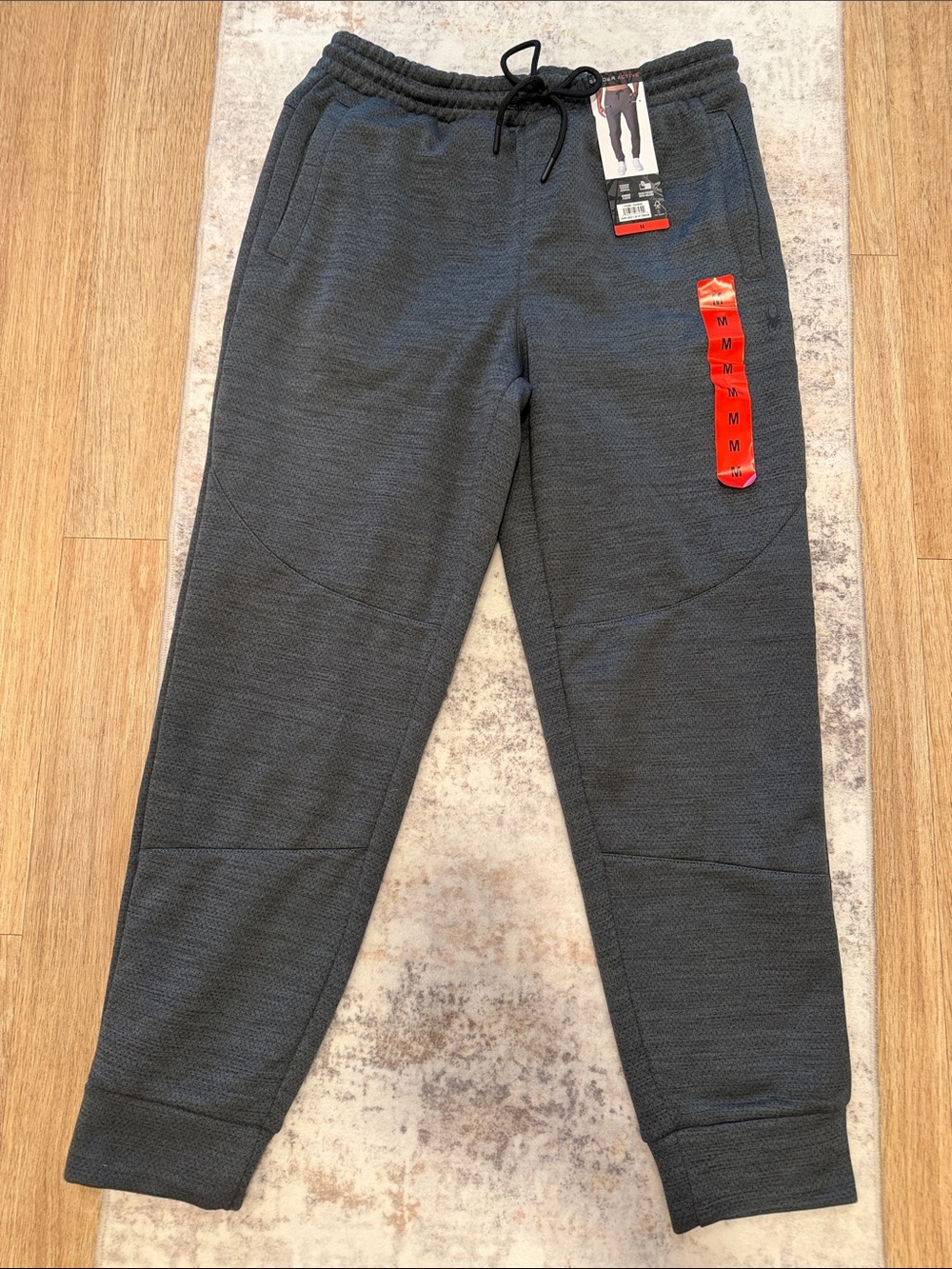 Spyder Active Men's Gray Jogger Sweatpants